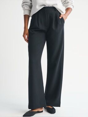Abercrombie Curve Love Black Trouser - 0 Short